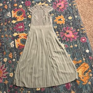 Elegant Gray Women's Dress
